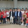 Şampiyon voleybolcular yurda döndü Şampiyon voleybolcular yurda döndü