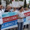 Sağlık çalışanlarından ‘performans ücreti’ eylemi Sağlık çalışanlarından ‘performans ücreti’ eylemi