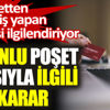 ﻿İnternetten alışveriş yapan herkesi ilgilendiriyor. Zorunlu poşet satışıyla ilgili tavsiye kararı