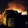 İstanbul'da yangın, 2 bina kül oldu