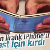 iPhone 6'yı eliyle kıran adam iPhone 6'yı eliyle kıran adam