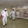 Antalya Stadyumu dezenfekte edildi Antalya Stadyumu dezenfekte edildi