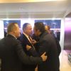 Galatasaray- Fenerbahçe derbisinde başkanlar yan yana Galatasaray- Fenerbahçe derbisinde başkanlar yan yana