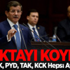 Davutoğlu'ndan Önemli Açıklamalar