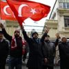 Hollanda'nın İstanbul Başkonsolosluğu önünde protesto Hollanda'nın İstanbul Başkonsolosluğu önünde protesto