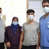 Komada geldiği hastaneden yürüyerek çıktı Komada geldiği hastaneden yürüyerek çıktı