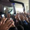 Trabzonspor'a İstanbul'da coşkulu karşılama Trabzonspor'a İstanbul'da coşkulu karşılama