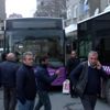 Sarıyer de halk otobüsleri zincirleme kazaya karıştı ... Sarıyer de halk otobüsleri zincirleme kazaya karıştı ...
