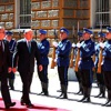 Erdoğan, Bosna-Hersek'te törenle karşılandı Erdoğan, Bosna-Hersek'te törenle karşılandı