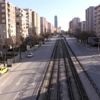 Konya sokaklarındaki sessizliği sadece kuşlar bozdu