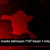 Ankara da maske takmayan 1147 kişiye 1 milyon lira ... Ankara da maske takmayan 1147 kişiye 1 milyon lira ...
