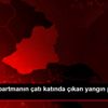 Kars ta, apartmanın çatı katında çıkan yangın panik ... Kars ta, apartmanın çatı katında çıkan yangın panik ...