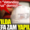 Erdoğan vatandaşı koruyoruz demişti. Bir yılda 31 defa enerji zammı yapıldı Erdoğan vatandaşı koruyoruz demişti. Bir yılda 31 defa enerji zammı yapıldı