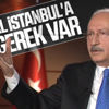 Kılıçdaroğlu, Kanal İstanbul'un yapılmasına karşı