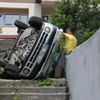 Anne ve oğlu saniyelerle ölümden döndü Anne ve oğlu saniyelerle ölümden döndü