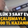 2000 TL üzerinde para kazanın! Günlük 3 saat evde çalışma ile... Evde paketleme işi oldukça popüler