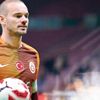 Sneijder resti çekti Sneijder resti çekti