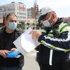 Kısıtlamada polisin muaflarla imtihanı Kısıtlamada polisin muaflarla imtihanı