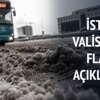 İstanbul Valisi Vasip Şahin'den flaş açıklama