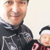 Ali Saruhan oğlunun ismini Sergen Yalçın koydu Ali Saruhan oğlunun ismini Sergen Yalçın koydu