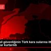 Yunan sahil güvenliğinin Türk kara sularına ittiği ...