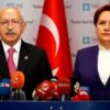 Kılıçdaroğlu ve Akşener, yeniden görüşecek Kılıçdaroğlu ve Akşener, yeniden görüşecek