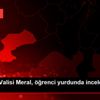 Karaman Valisi Meral, öğrenci yurdunda incelemelerde ... Karaman Valisi Meral, öğrenci yurdunda incelemelerde ...