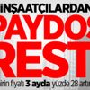 İnşaatçılardan paydos resti! İnşaatçılardan paydos resti!