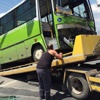 Özel halk otobüsü otomobil ile çarpıştı Özel halk otobüsü otomobil ile çarpıştı