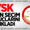 YSK Kesin Seçim Sonuçlarını Açıkladı YSK Kesin Seçim Sonuçlarını Açıkladı