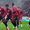 Galatasaray, derbi hazırlıklarını statta tamamladı!