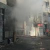 Bayrampaşa’da oto tamirhanesinde yangın Bayrampaşa’da oto tamirhanesinde yangın