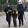 İstanbul Emniyet Müdürlüğü önünde polis müdahalesi İstanbul Emniyet Müdürlüğü önünde polis müdahalesi