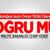 Maliye Bakanlığı’ndan O Habere Yalanlama Maliye Bakanlığı’ndan O Habere Yalanlama