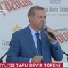 Cumhurbaşkanı Erdoğan'ın Sultanbeyli konuşması