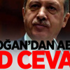 Erdoğan bayram namazı çıkışında ABD'ye PYD cevabı