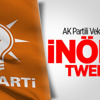 AK Partili Vekilden Şok İsmet İnönü Tweeti! AK Partili Vekilden Şok İsmet İnönü Tweeti!