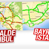 İstanbul'da bayram trafiği bitti İstanbul'da bayram trafiği bitti
