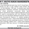 İZMİR 7. ASLİYE HUKUK MAHKEMESİ’NDEN