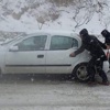 Kar yağışı hayatı olumsuz etkiledi Kar yağışı hayatı olumsuz etkiledi