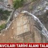 Define avcıları tarihi alanı talan etti |Video