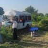 Tarım işçilerini taşıyan minibüs kaza yaptı: 2 ölü, 9 yaralı