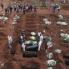 Brezilya'da bir günde 4 bin 249 kişi Kovid-19'dan öldü