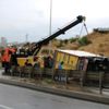Maltepe ve Sancaktepe de yağışlı hava kazalara neden ...