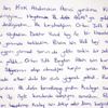 Yurt dışından getirilerek karantinaya alınan vatandaşlardan duygulandıran mektuplar Yurt dışından getirilerek karantinaya alınan vatandaşlardan duygulandıran mektuplar