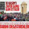 Azerbaycan Zafer Günü'nü 8 Kasım'a aldı Azerbaycan Zafer Günü'nü 8 Kasım'a aldı