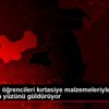 Üniversite öğrencileri kırtasiye malzemeleriyle çocukların ... Üniversite öğrencileri kırtasiye malzemeleriyle çocukların ...