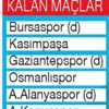 Özbek: 16 Takım: 18 Özbek: 16 Takım: 18