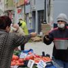 Bayram alışverişlerinde tedbirsiz yoğunluk