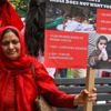 Beyaz Saray önünde Keşmir protestosu Beyaz Saray önünde Keşmir protestosu